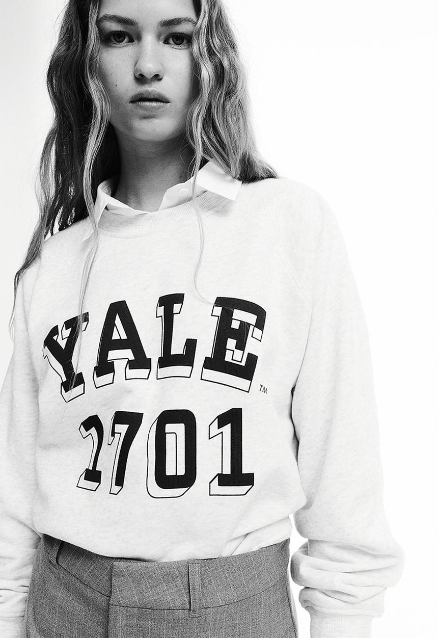 H&M - Printed sweatshirt - grey