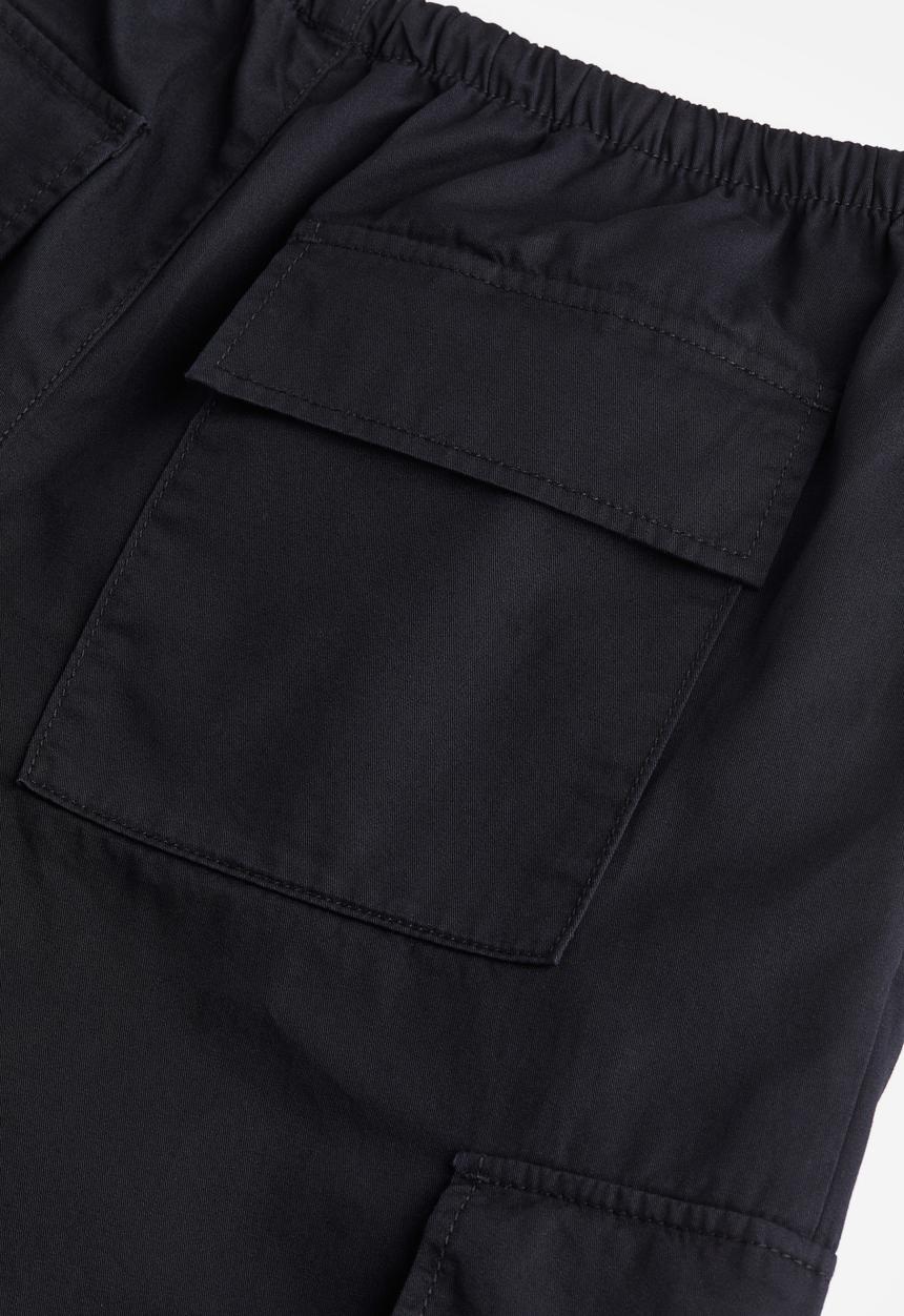 H&M - Cargo trousers - black