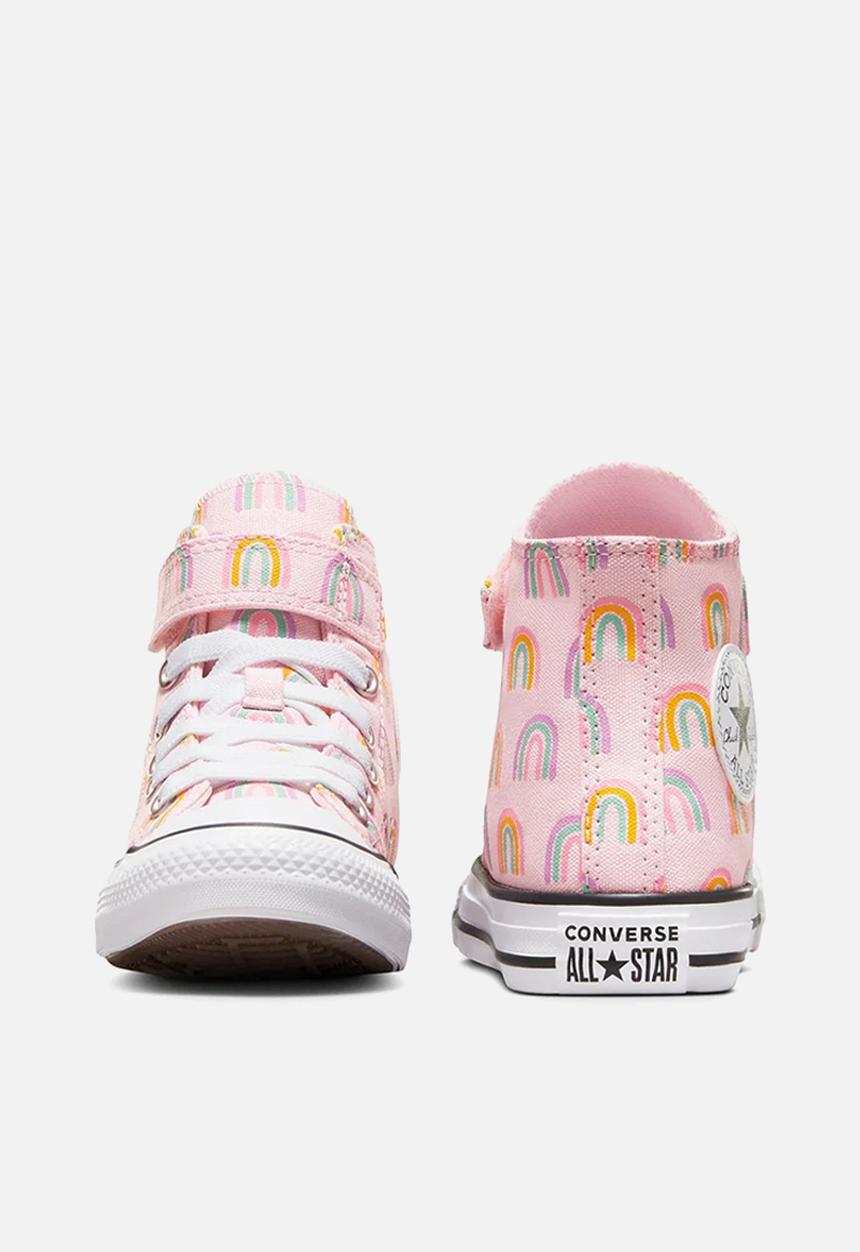 Converse - Chuck taylor all star easy-on rainbows - pink foam/grape fizz/amarillo
