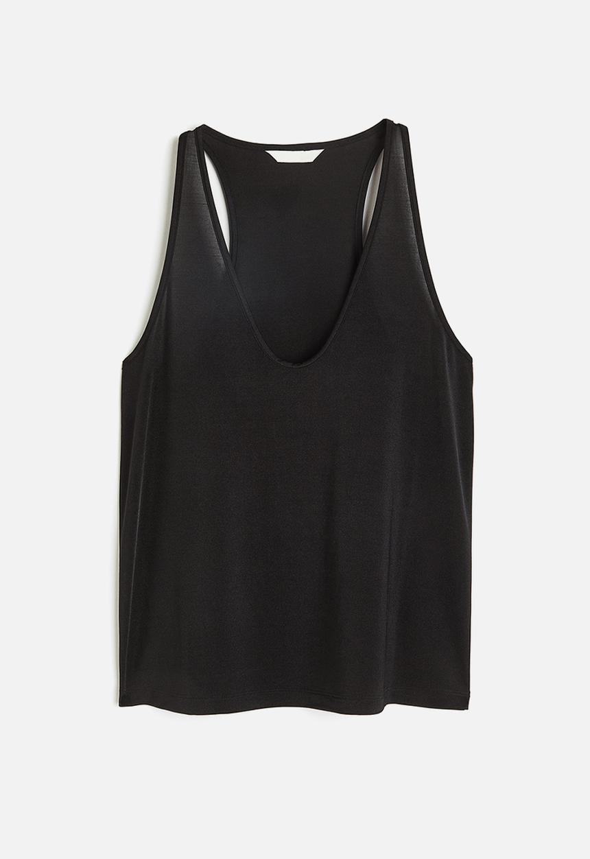 H&M - Vest top - black