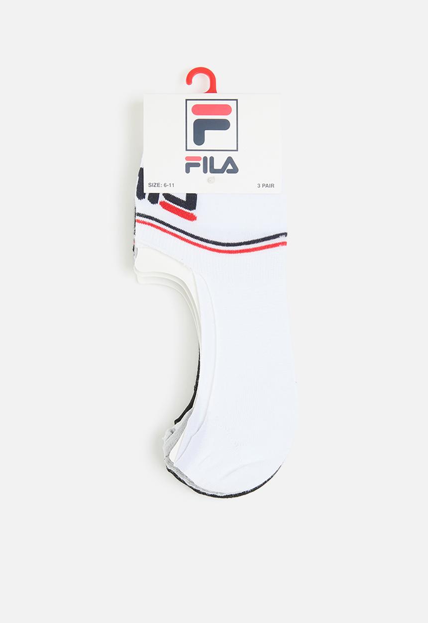 FILA - Stallone secret sock mens 3 pack - multi