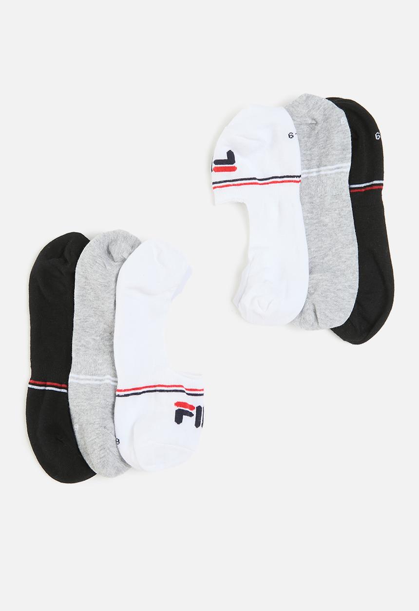 FILA - Stallone secret sock mens 3 pack - multi