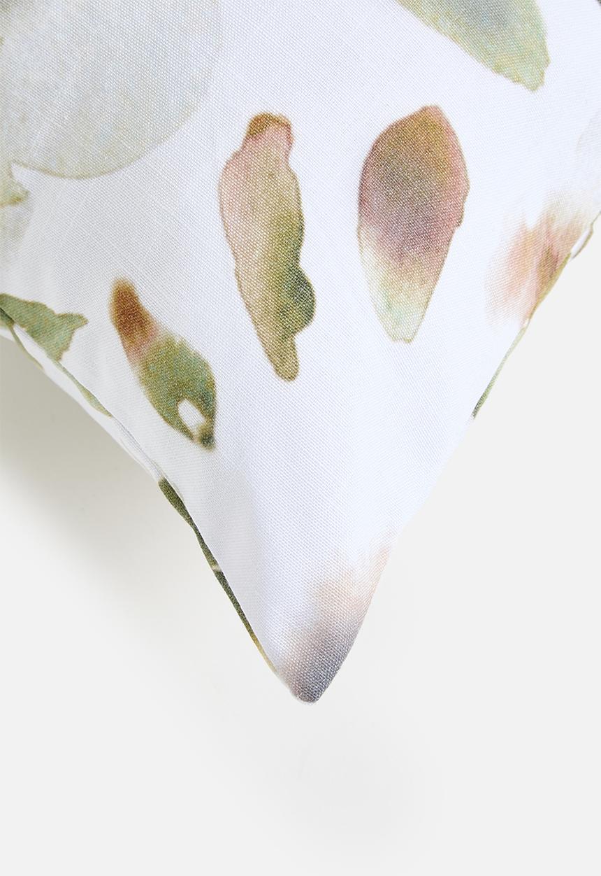 Sixth Floor - Poppy printed cushion cover - Multi