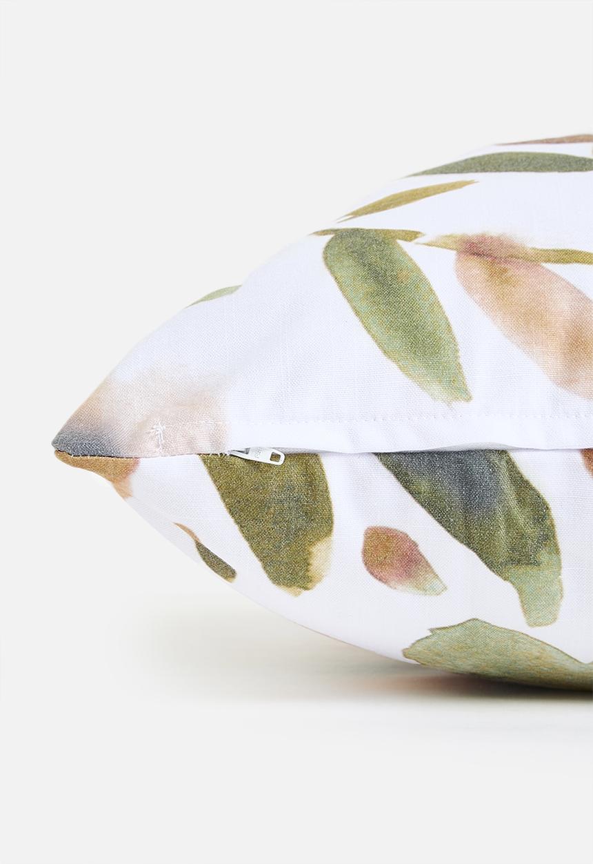 Sixth Floor - Poppy printed cushion cover - Multi
