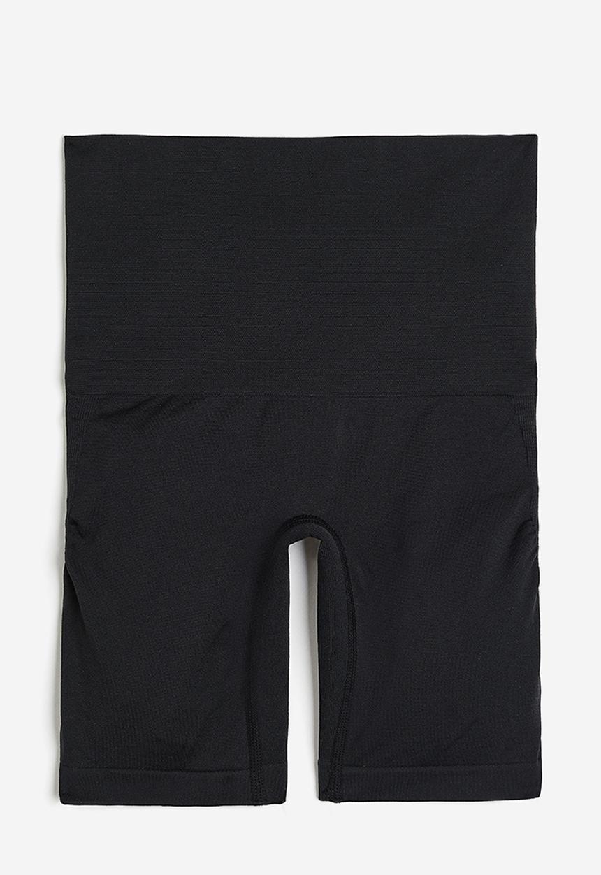 H&M - Firm shape push-up-bikers - black
