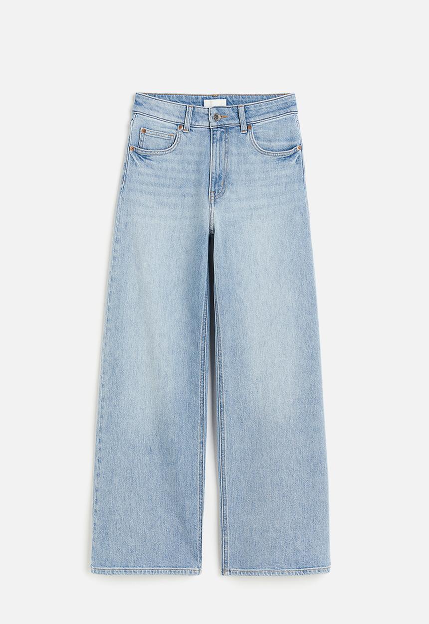 H&M - Wide high jeans - blue
