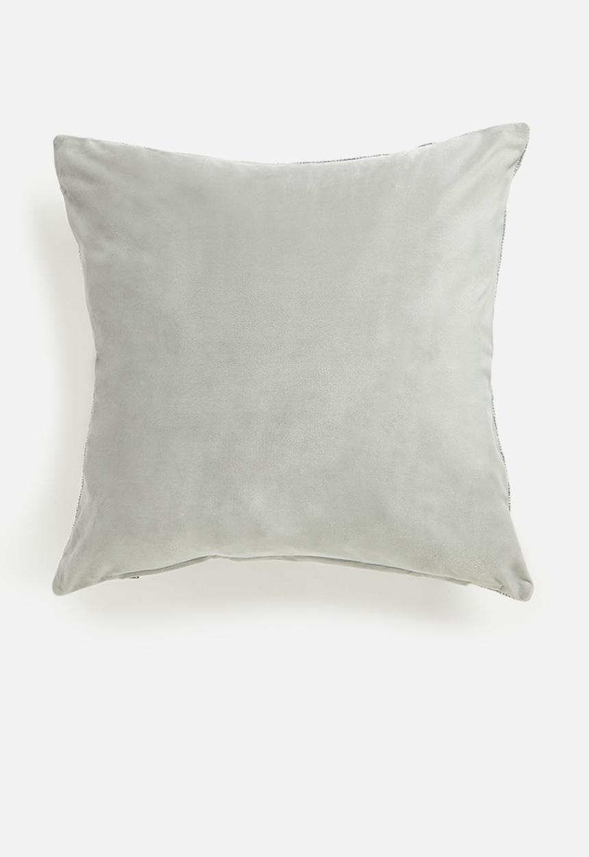 Sixth Floor - Ziga woven cushion cover - Blue