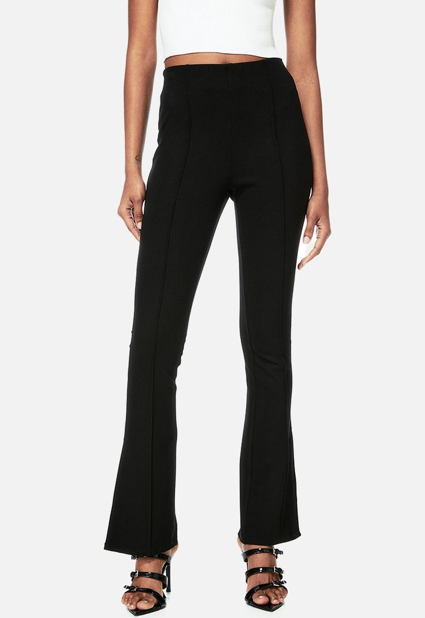 H&M - Flared leggings - black