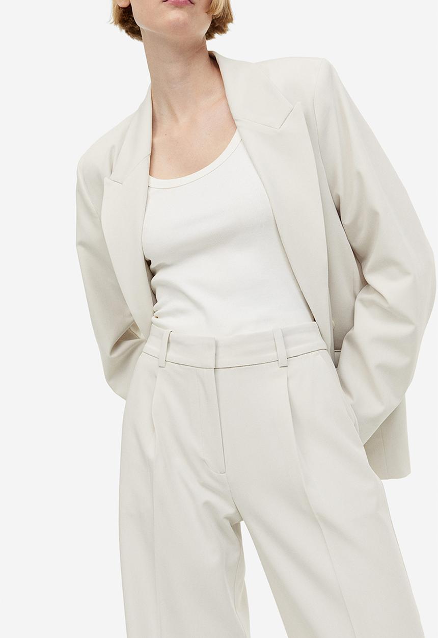 H&M - Wide trousers - Beige