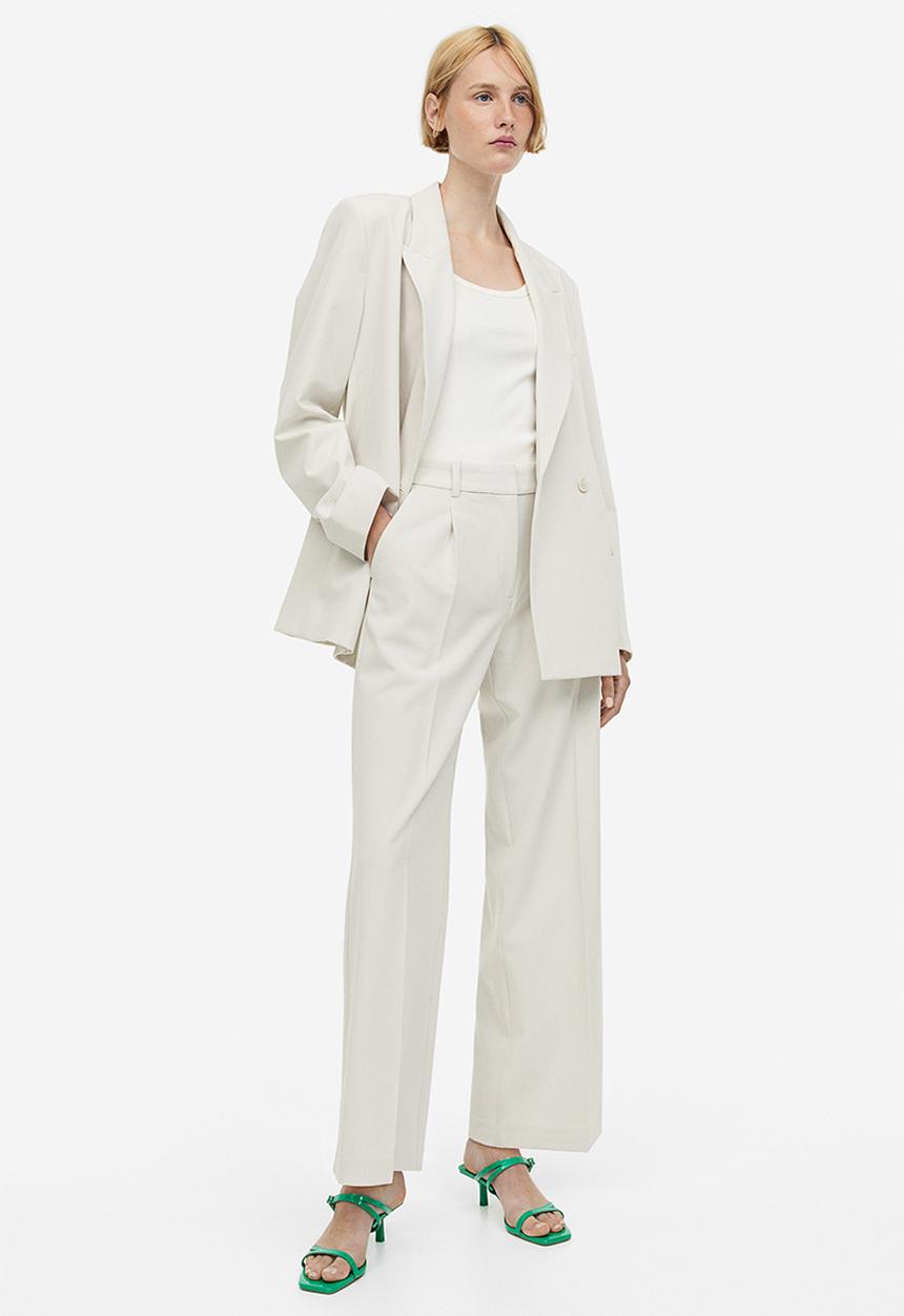 H&M - Wide trousers - Beige