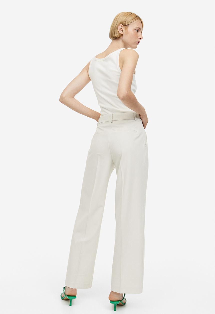 H&M - Wide trousers - Beige