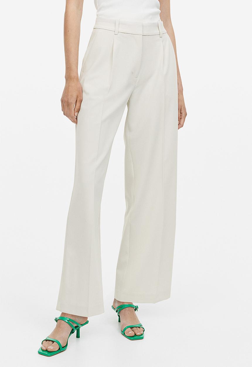 H&M - Wide trousers - Beige