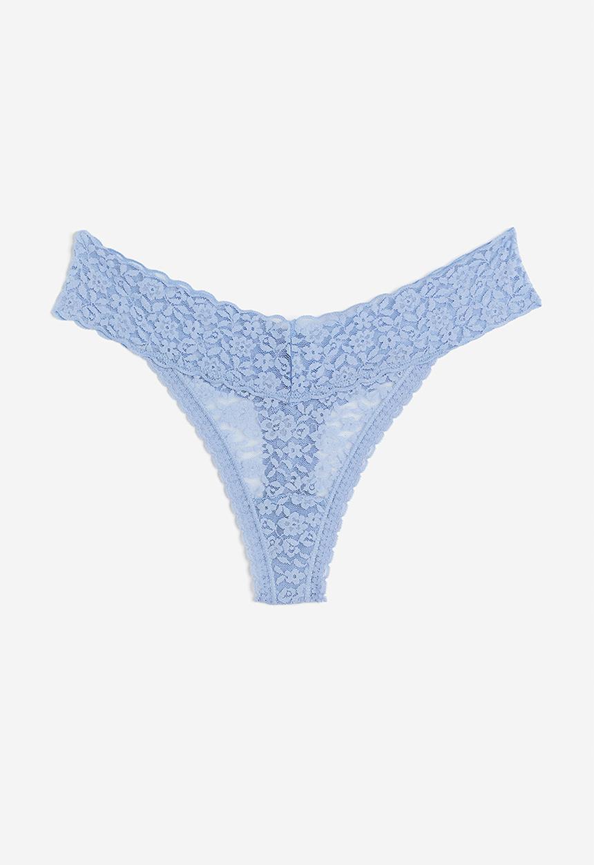 H&M - Lace thong briefs - Blue