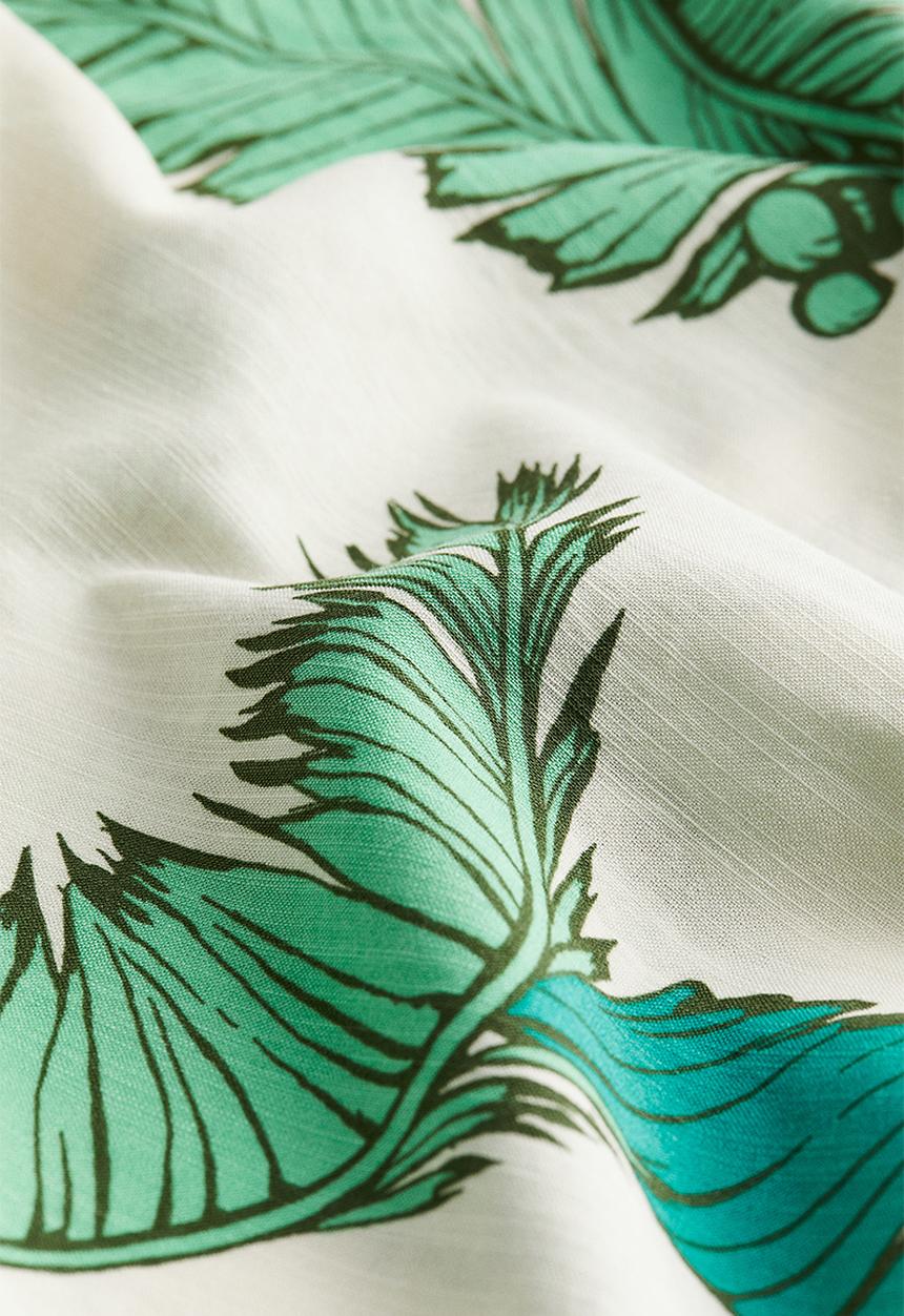H&M - Lace-up dress - multi green
