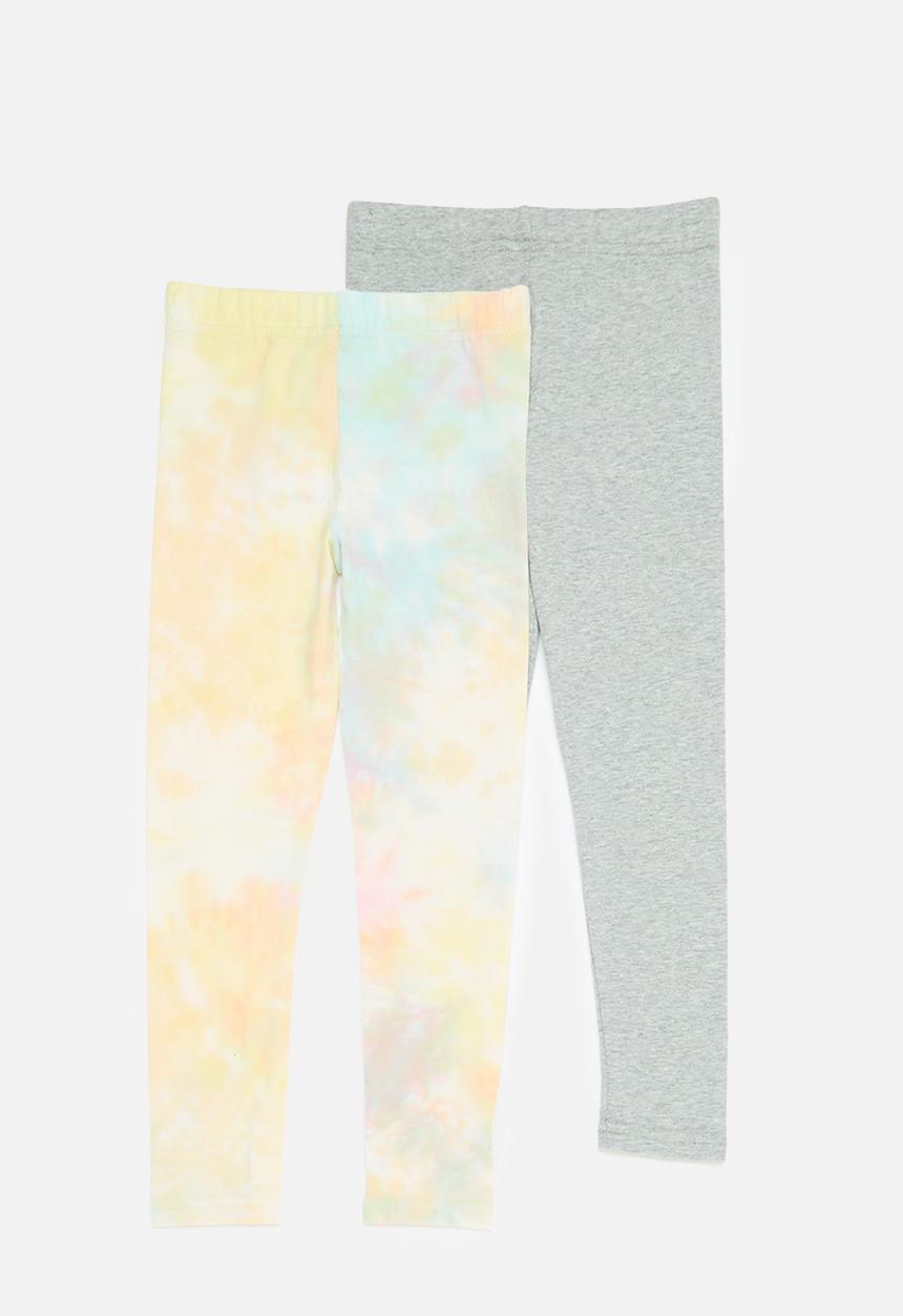 Pop Candy - 2 Pack Legging - grey/tie dye