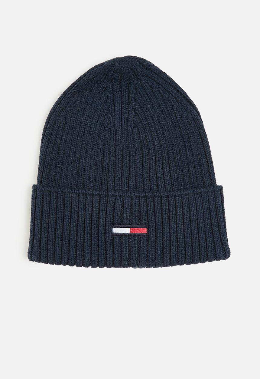 Tommy Hilfiger - TJM  flag rib beanie -Twilight Navy