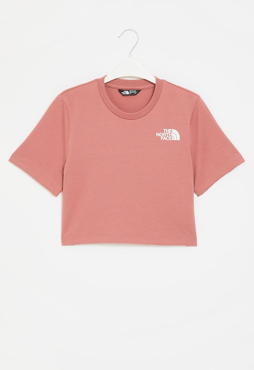 The North Face - G crop simple dome tee - mahogany
