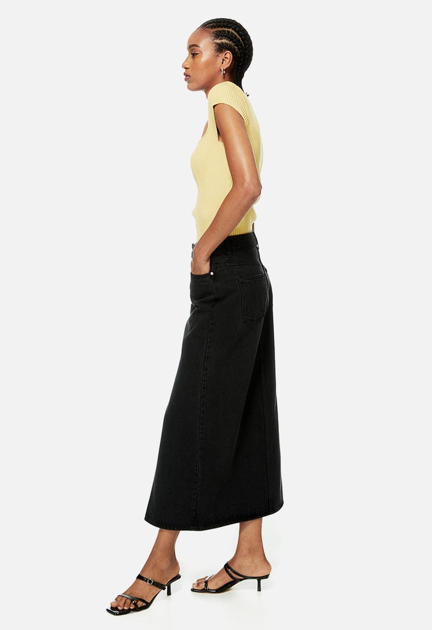 H&M - Rib-knit top - yellow