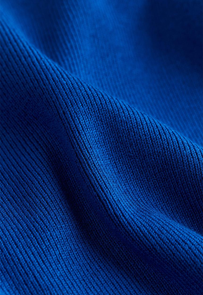 H&M - Square-neck cropped top - blue