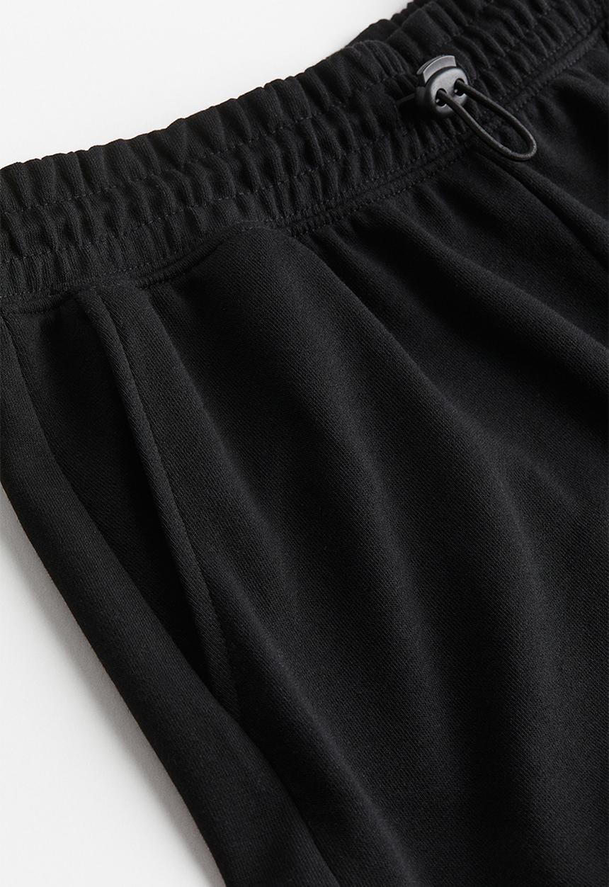 H&M - Sweatshirt shorts - black