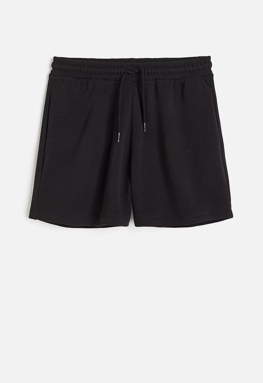 H&M - Sweatshirt shorts - black