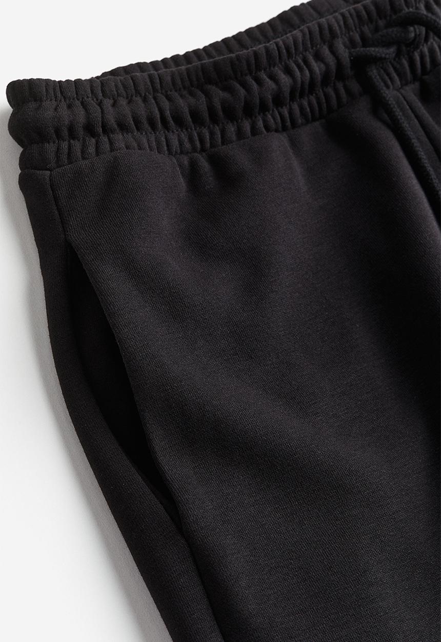 H&M - Sweatshirt shorts - black