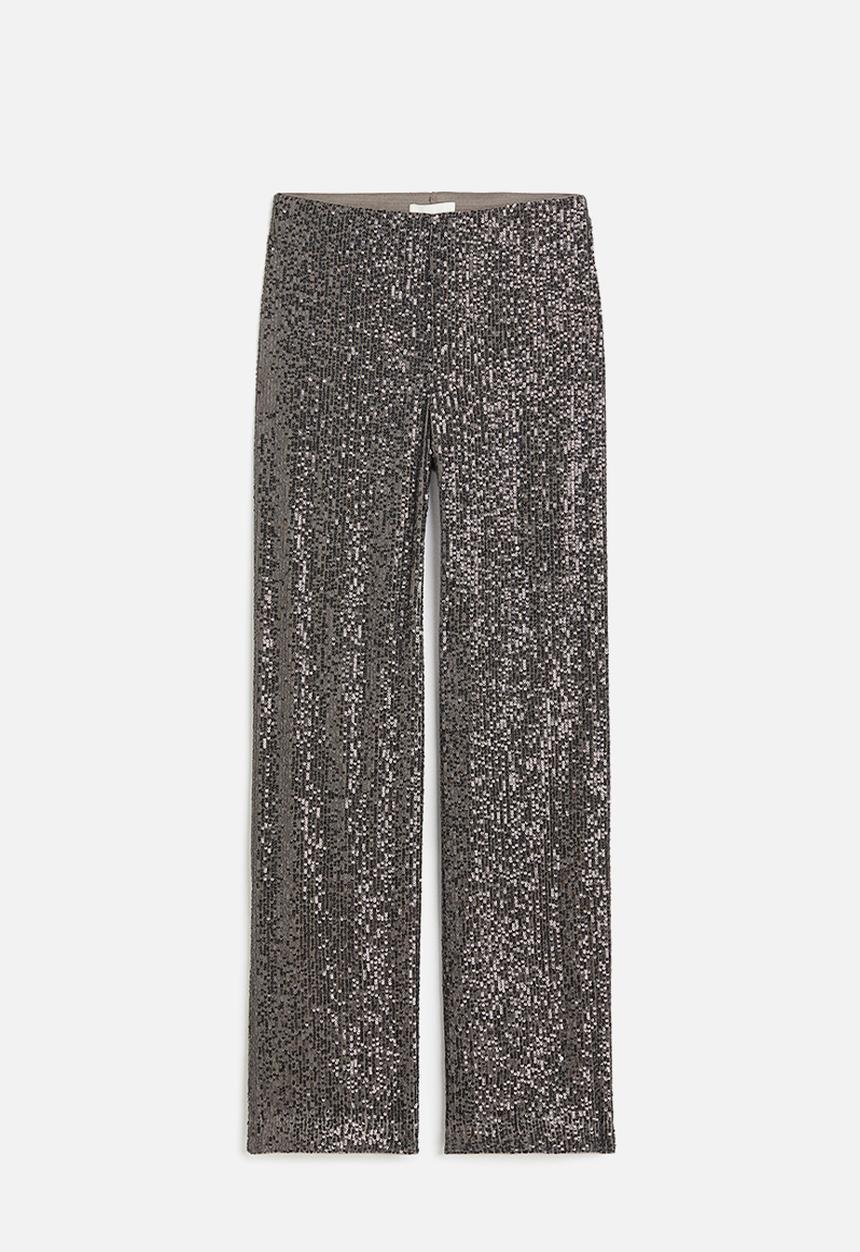 H&M - Sequined trousers - grey