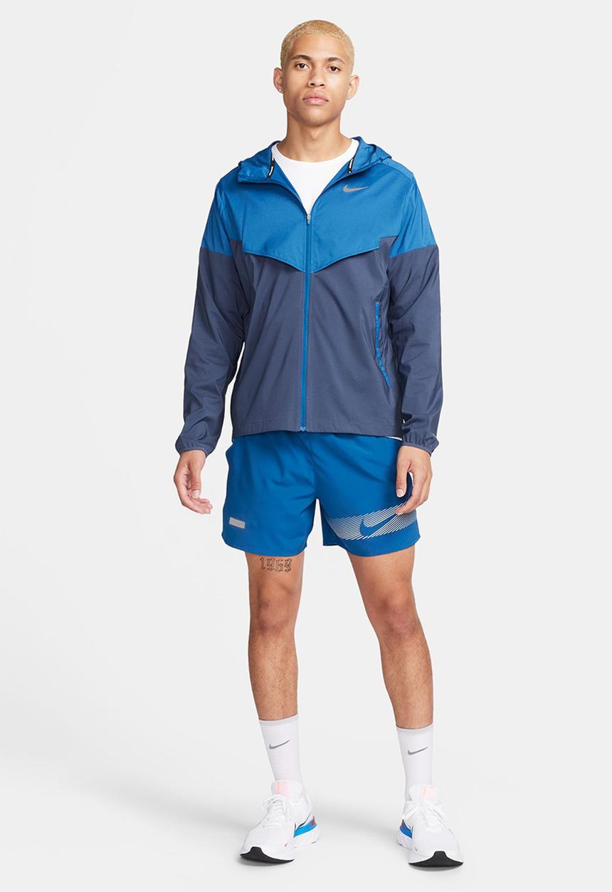 Nike - Windrunner Repel Run jacket- Court Blue/Thunder Blue