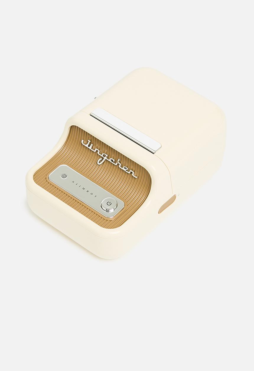 NIIMBOT - B21 - Portable Thermal Label Bluetooth Printer - Cream