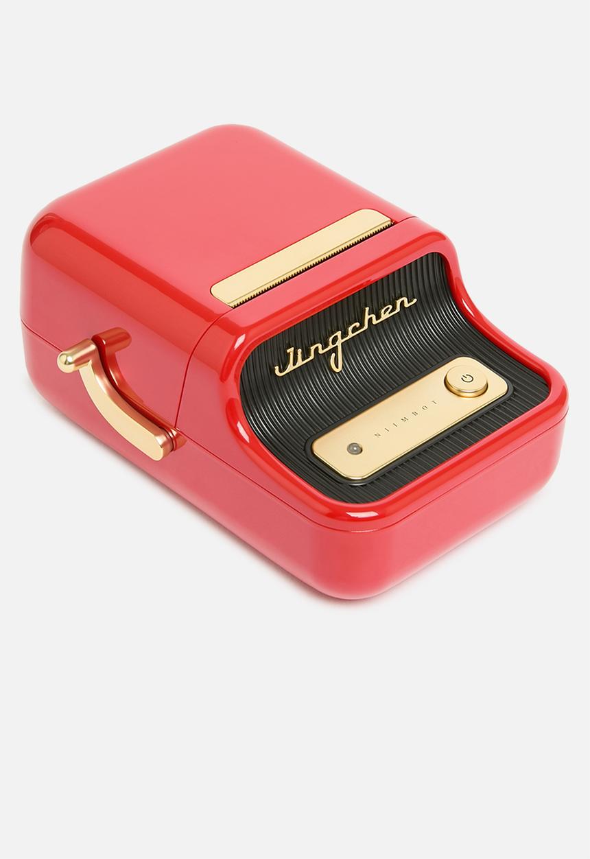 NIIMBOT - B21 - Portable Thermal Label Bluetooth Printer - Red