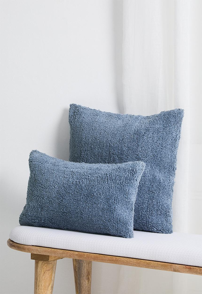 Sixth Floor - Mombasa cushion cover - blue