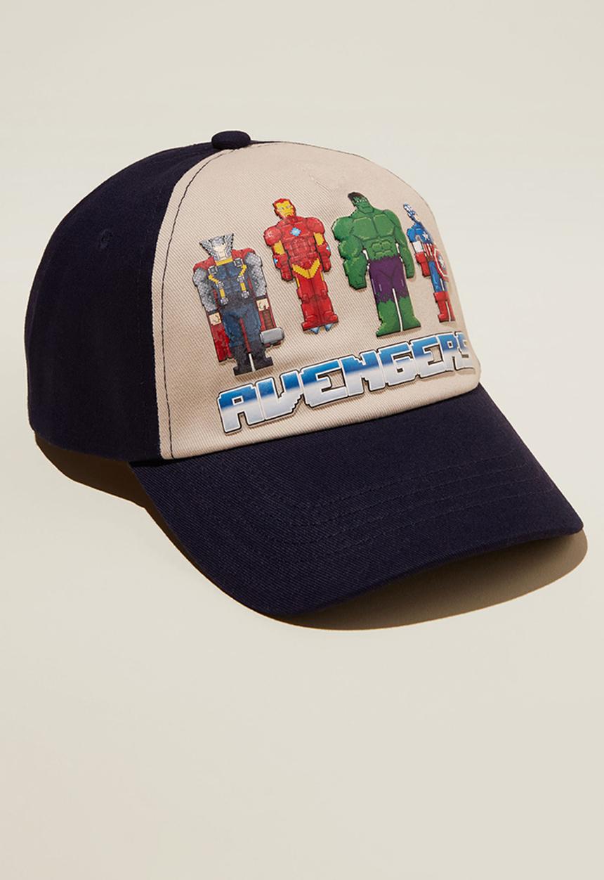 Cotton On - Kids licensed cap - lcn mar avengers/in the navy