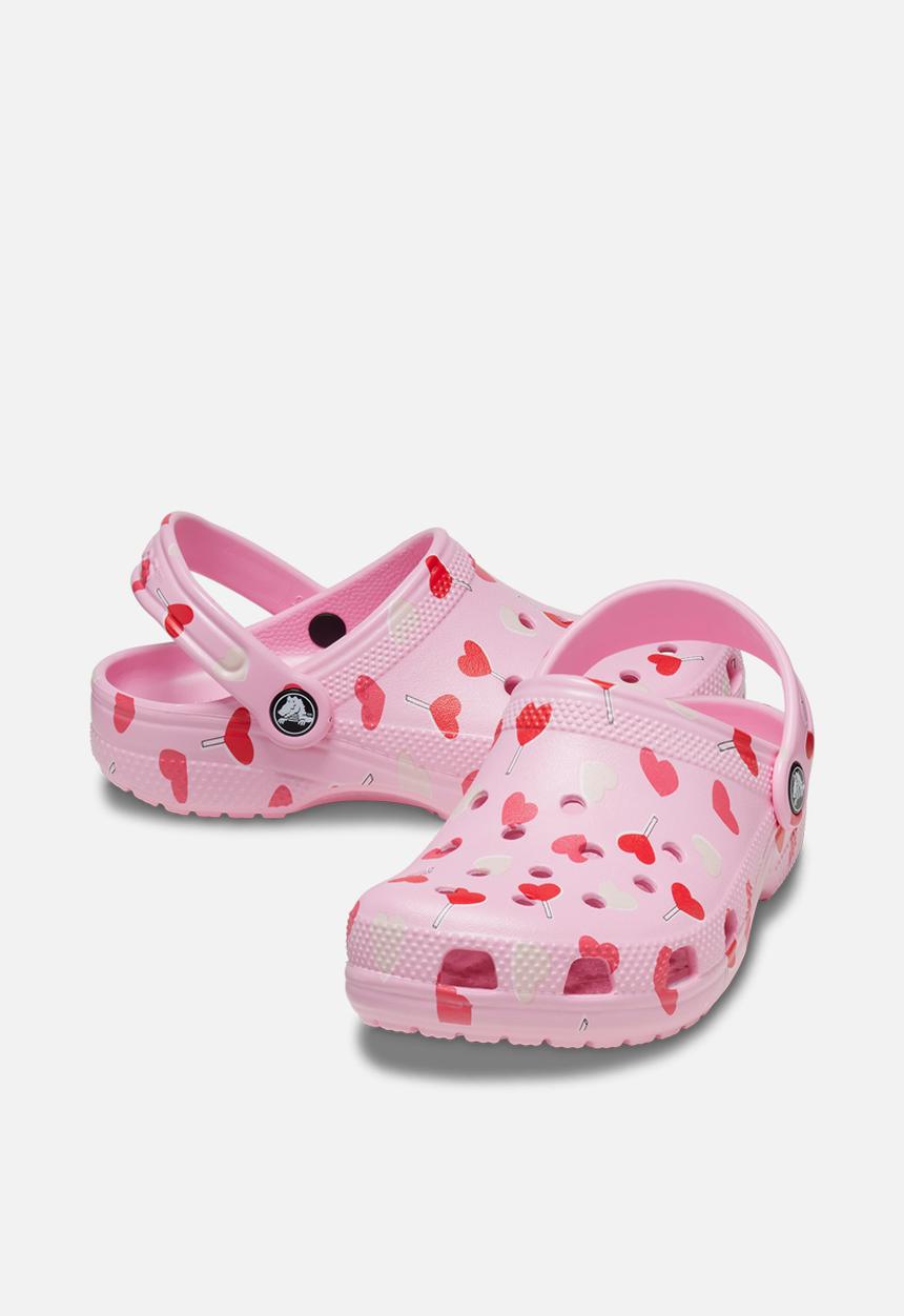 Crocs - Classic vday clog k - flamingo