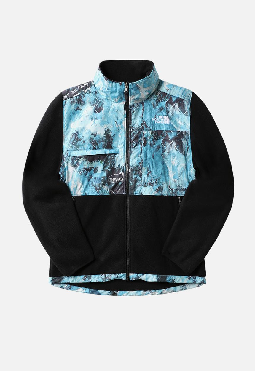 The North Face - M printed denali jacket - norse blue cole navin never a face print
