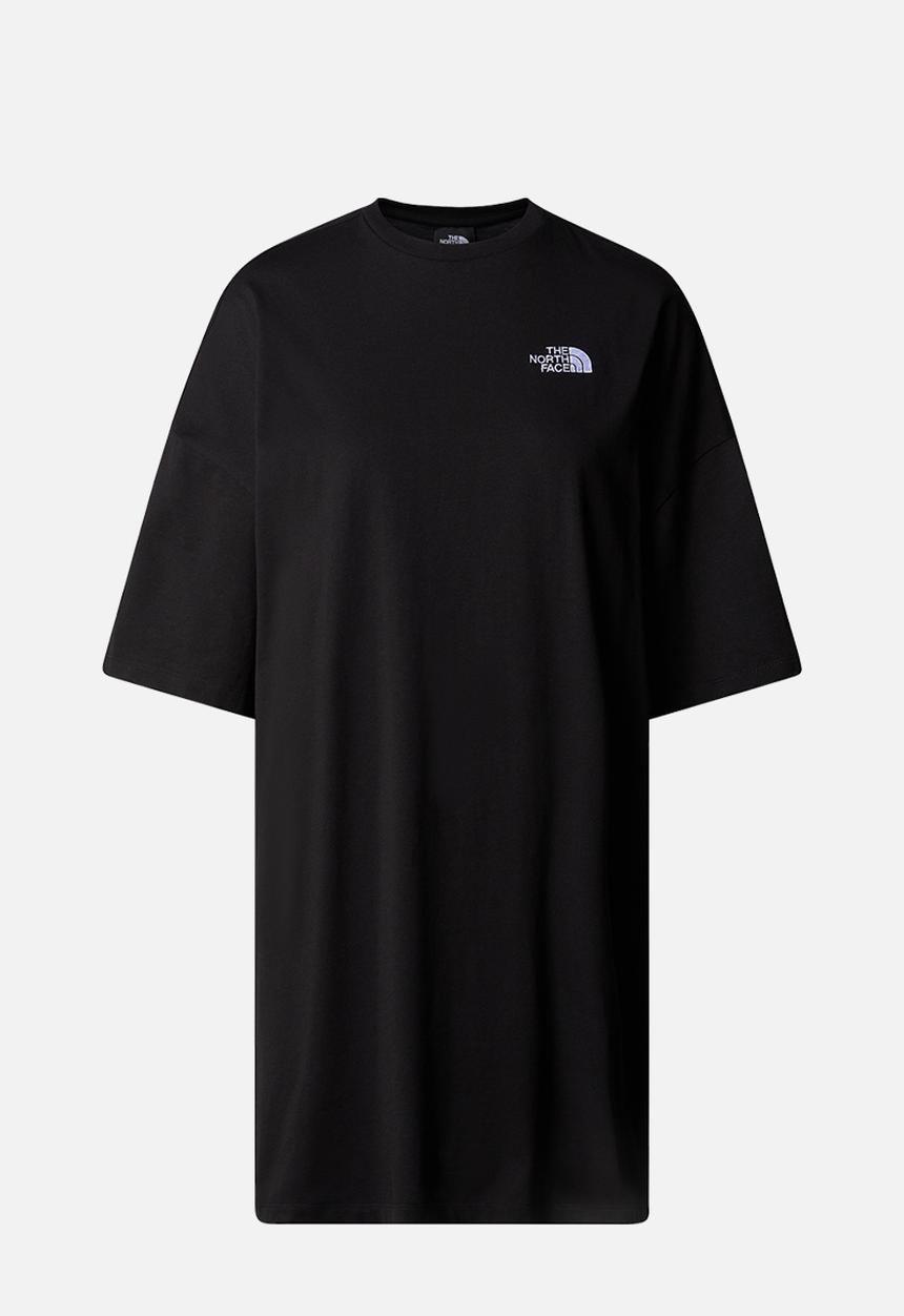 The North Face - W short sleeve simple dome tee dress - tnf black (jk3)