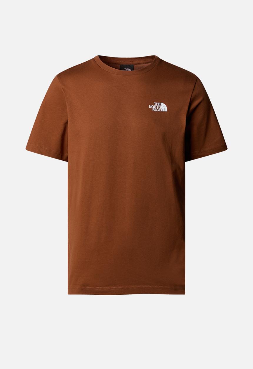 The North Face - M short sleeve redbox tee - stone brown (qho)
