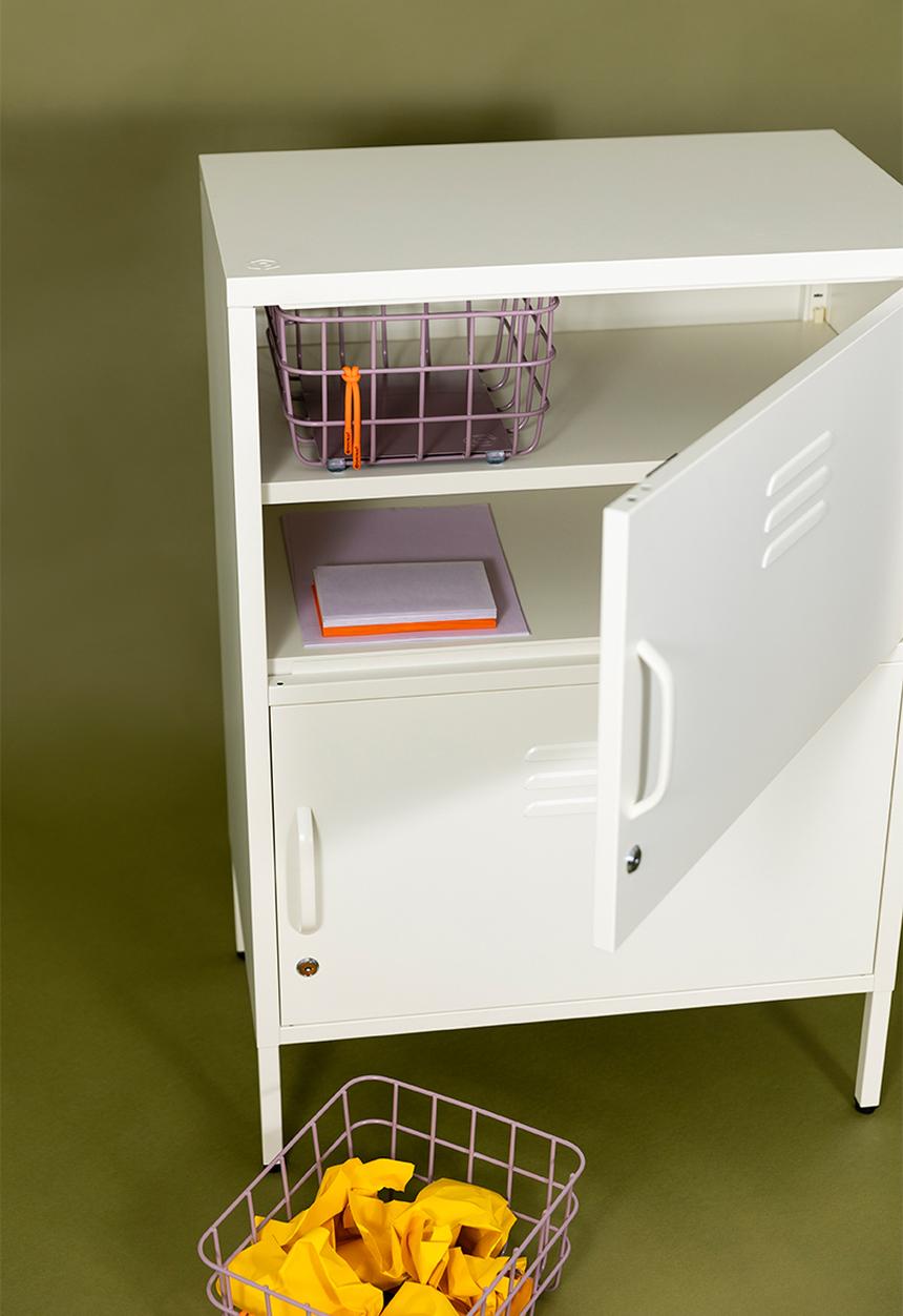 Popstrukt - Sugar Cube Stack Cabinet - Soft White