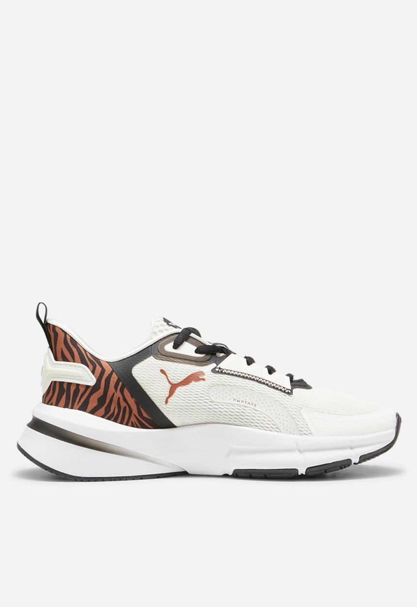 PUMA - PWRFrame TR 3 Wn's Animal Remix - Warm White-PUMA Black-Teak