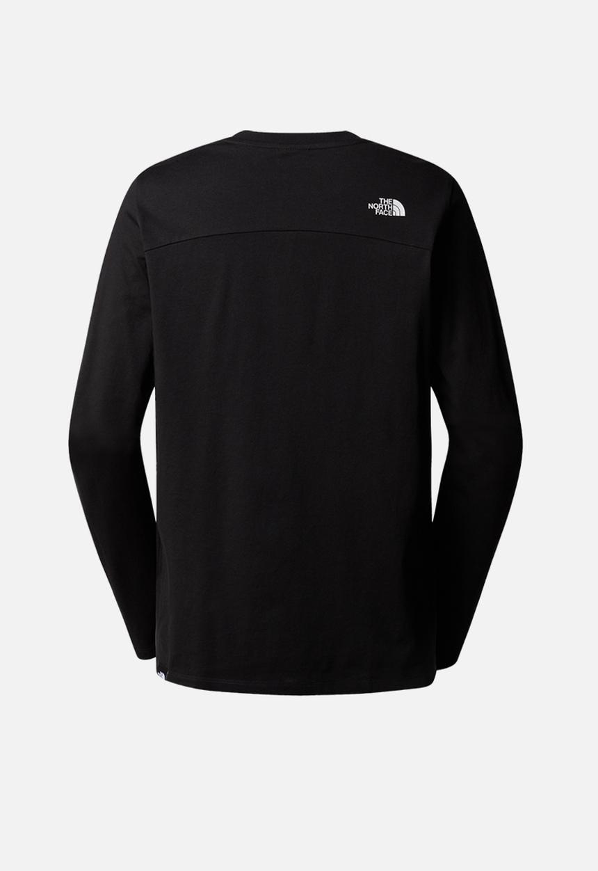 The North Face - W long sleeve simple dome tee - tnf black (jk3)
