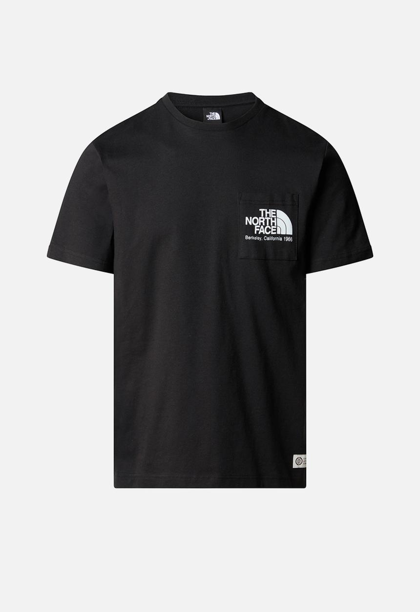 The North Face - M berkeley california pocket short sleeve tee - tnf black (jk3)