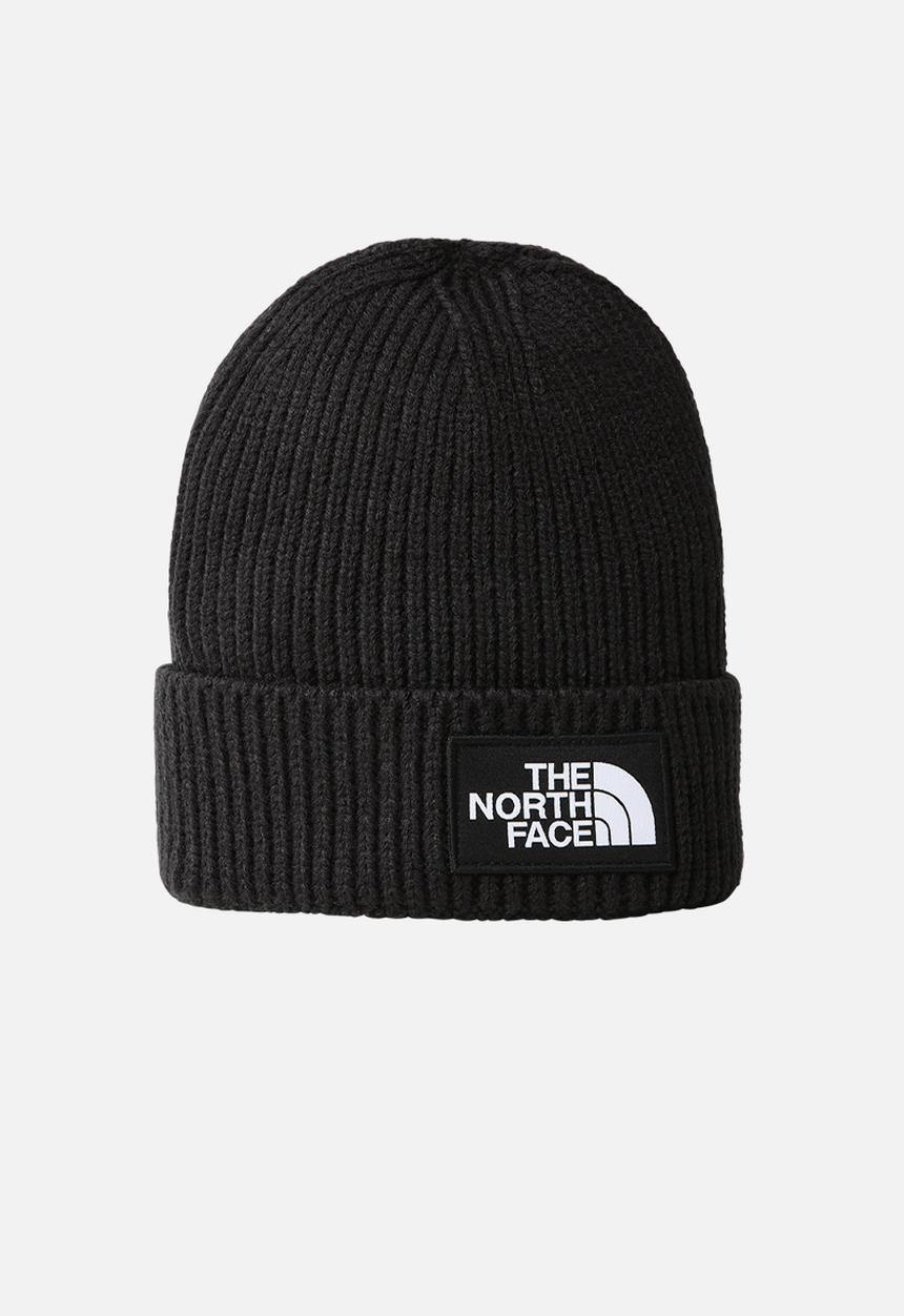 The North Face - Box logo cuffed beanie - black