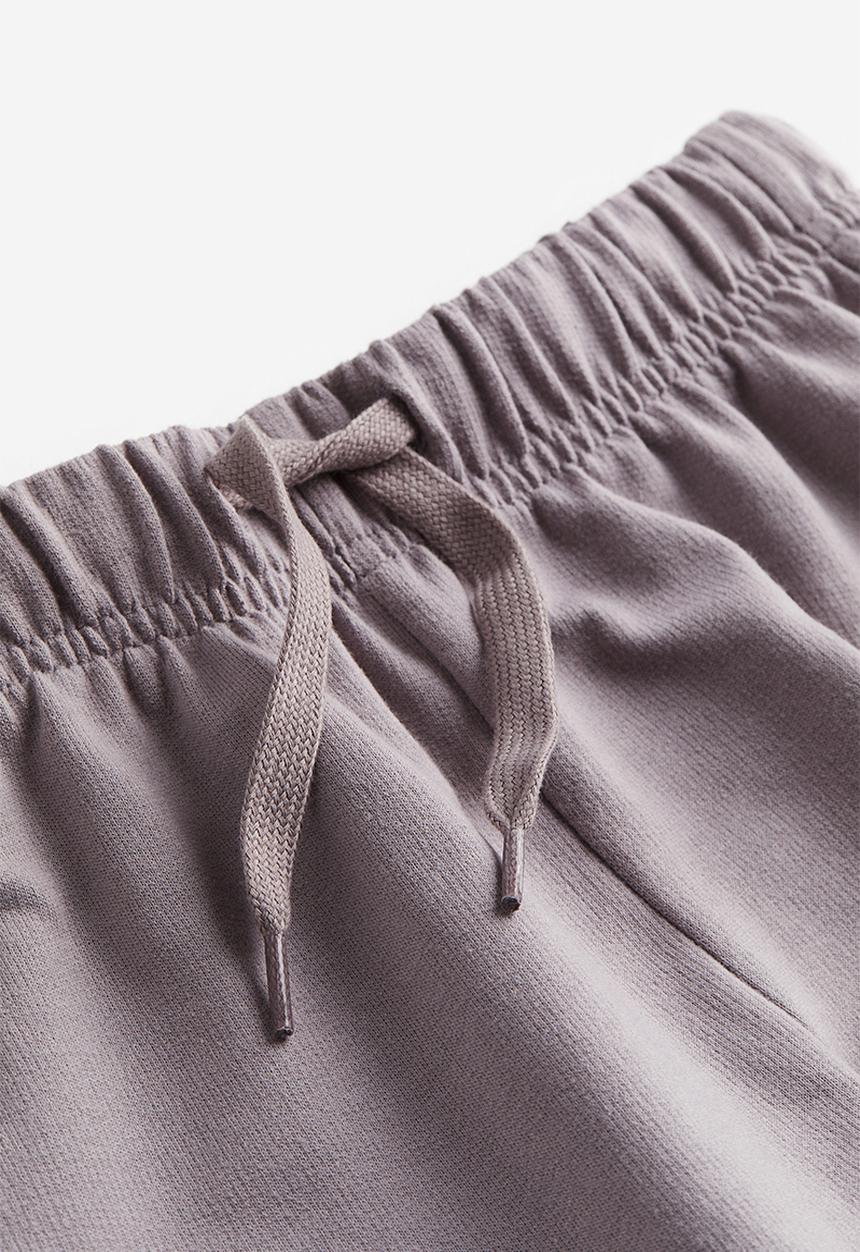H&M - Cotton sweatshorts - mauve