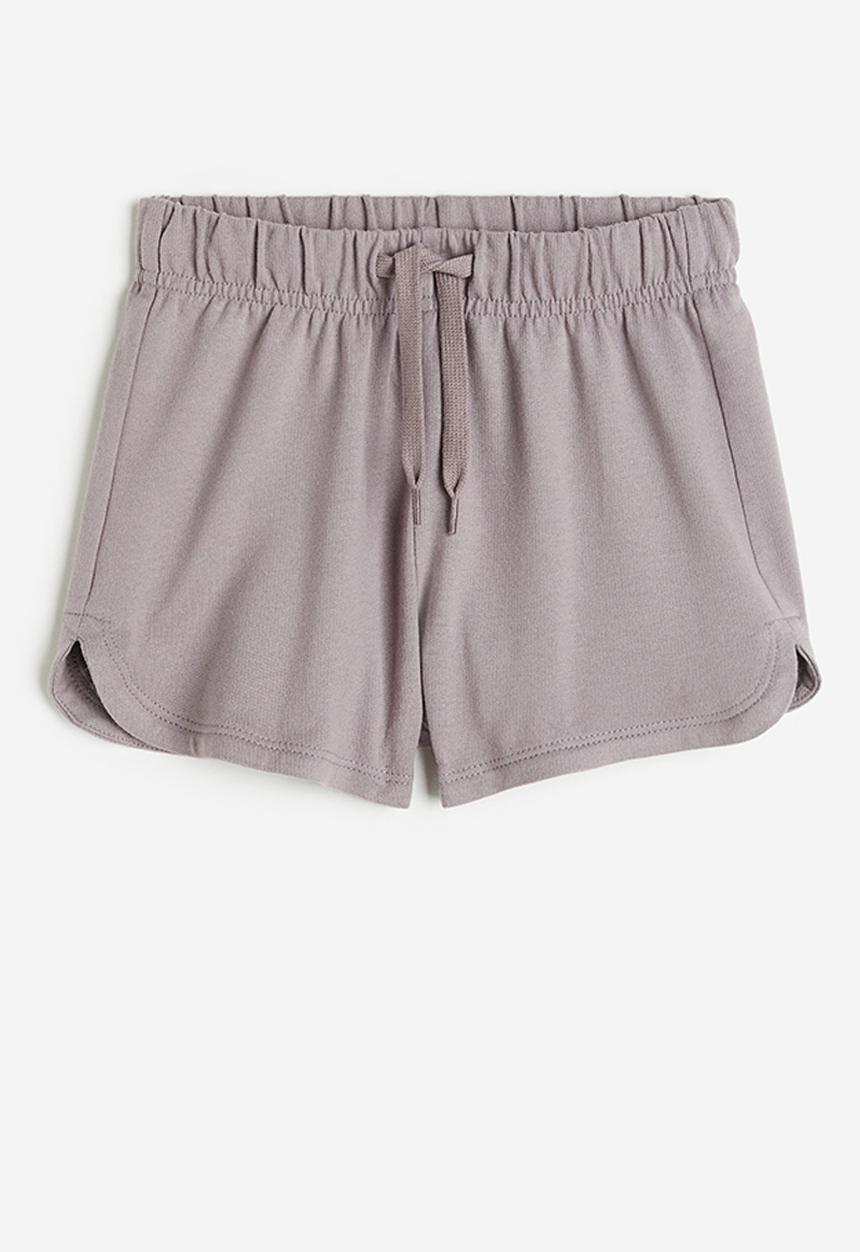 H&M - Cotton sweatshorts - mauve