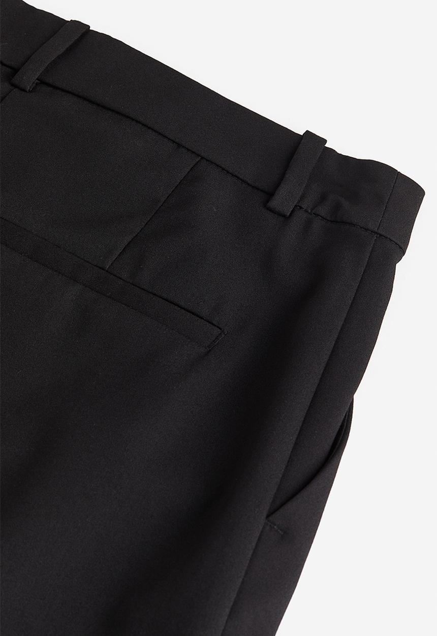 H&M - Wide trousers - black