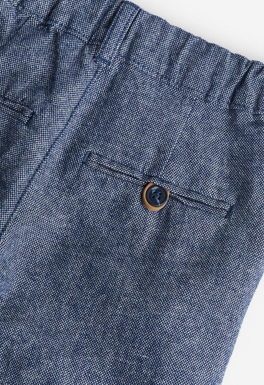 H&M - Cotton chinos - blue