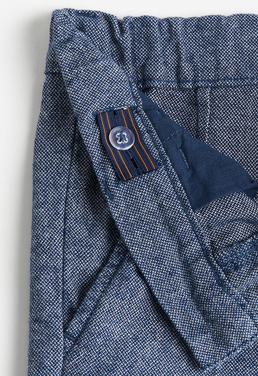 H&M - Cotton chinos - blue