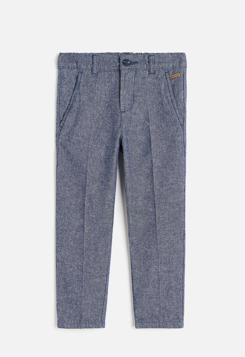 H&M - Cotton chinos - blue
