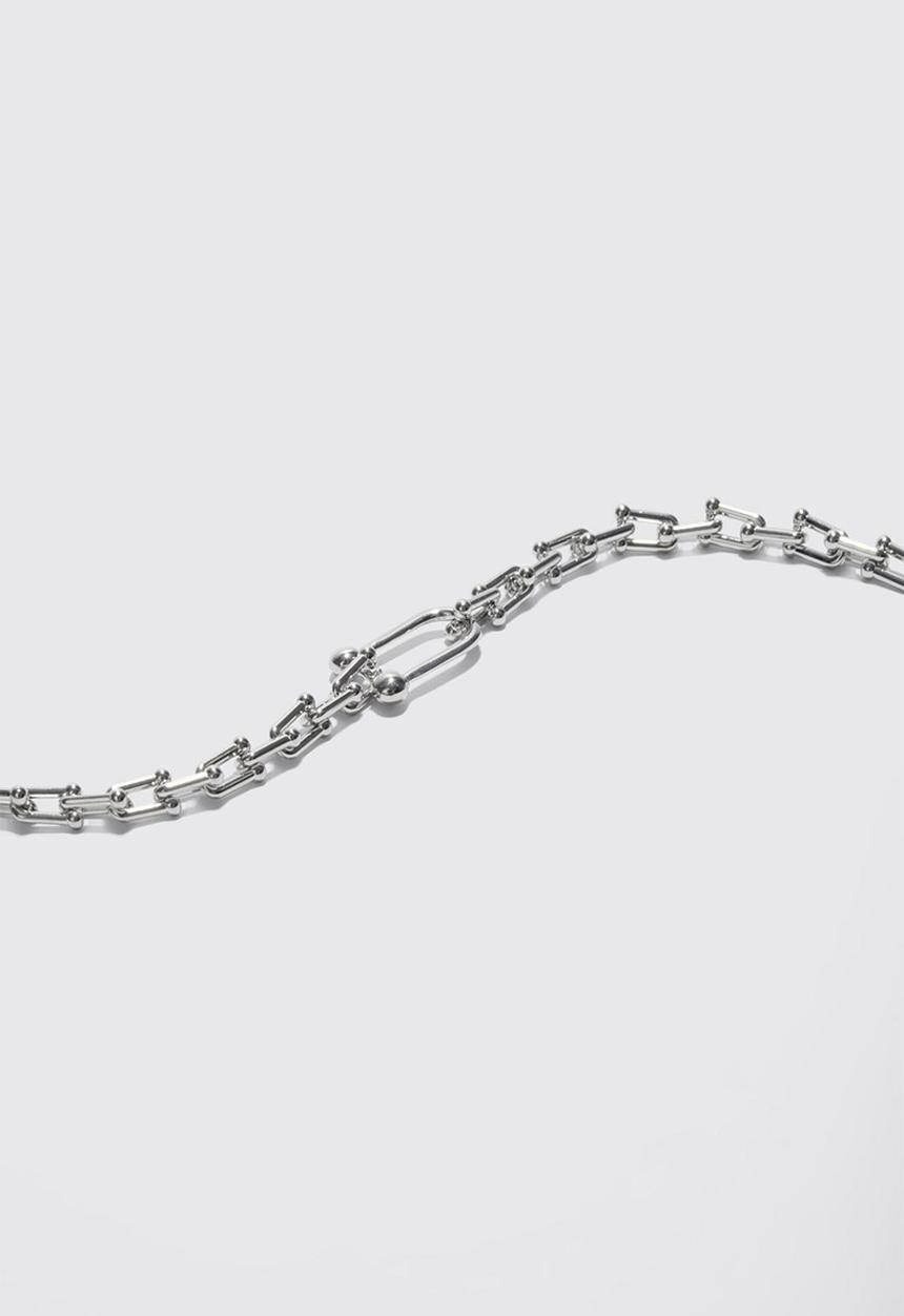 boohooMAN - Multi layer pendant necklace - silver