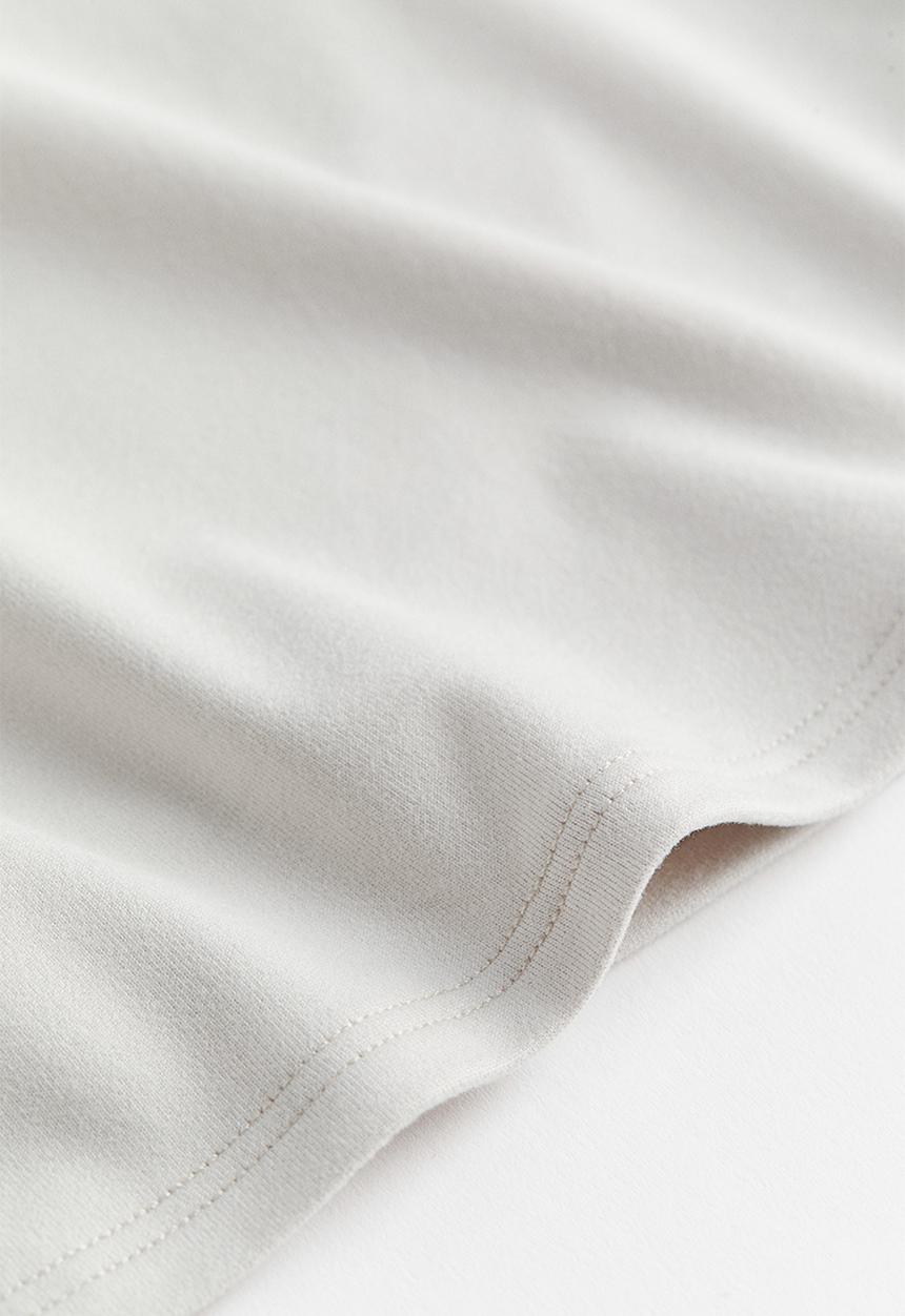 H&M - Jersey top - beige