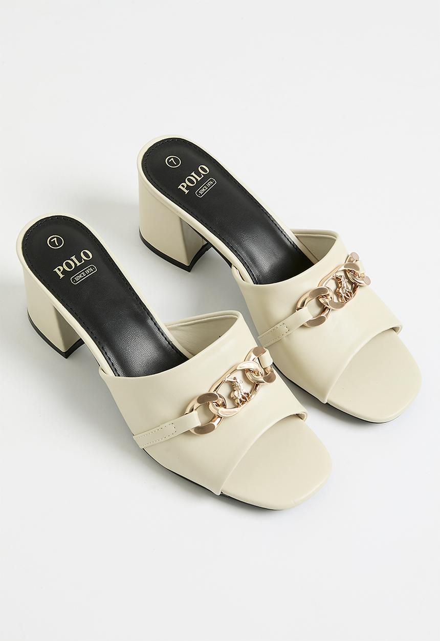 POLO - Trim mule - cream